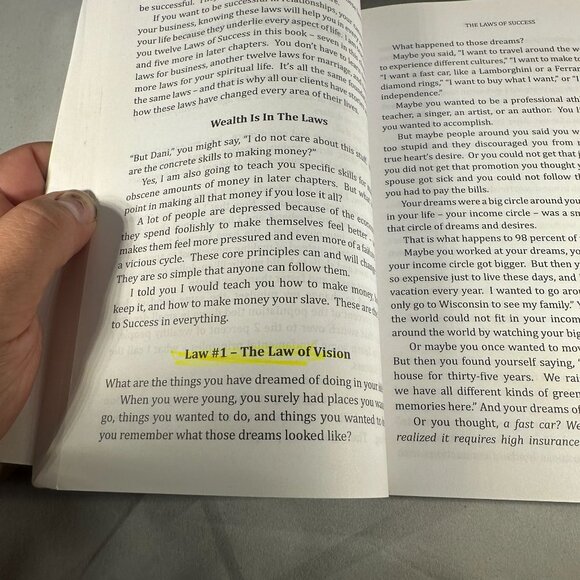 First Steps To Wealth By Dani Johnson Income Growth Strategies Paperback Book - Picture 4 of 5